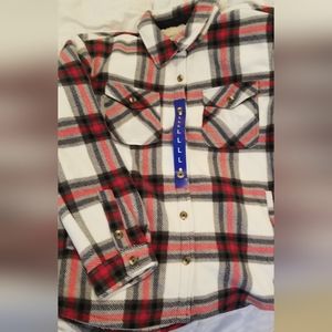 Long sleeve fleece lined flannel